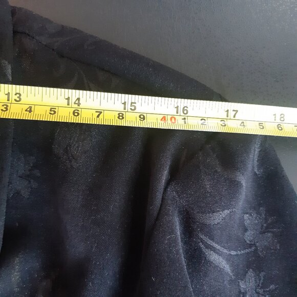 Cleo SZ 10 Black 2 Piece Jacket & Sleeveless Tank Dress - Picture 9 of 15